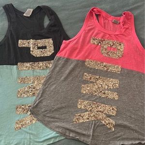 Two PINK Tank tops